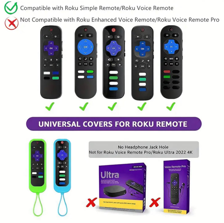 Glow in the Dark Silicone Remote Covers